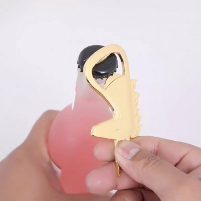 regalo invitado boda abridor unicornio