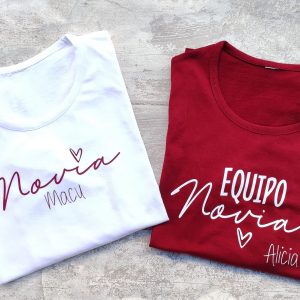 Camiseta Despedida de Soltera Personalizadas❤