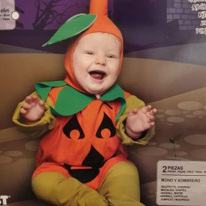 disfraz bebe hallowen calabacita