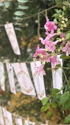 bonitos seating plan boda