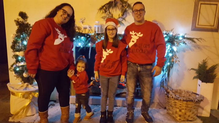 Familia Sudaderas Navideñas