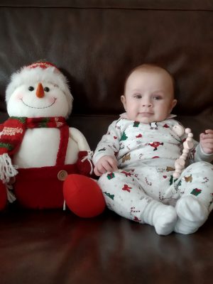 Sudadera navideñas bebé