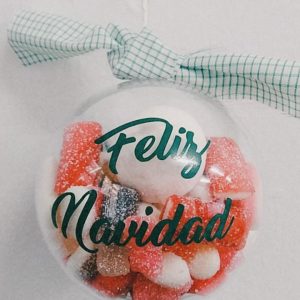 Bola de Navidad Personalizada Golosinas