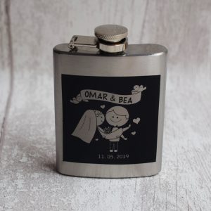 petaca regalo invitados