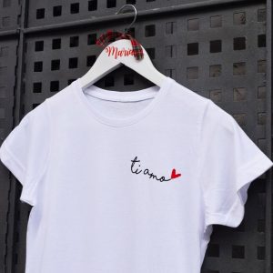 camiseta ti amo