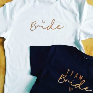 camiseta de soltera team bride💄