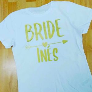 camiseta bride corazon