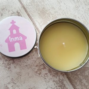 vela personalizada comunión parroquia