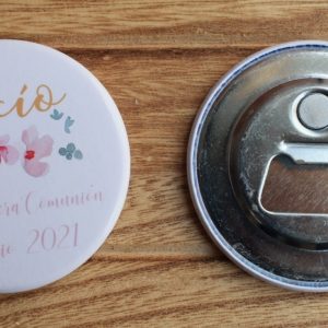 abridor personalizado comunion flor