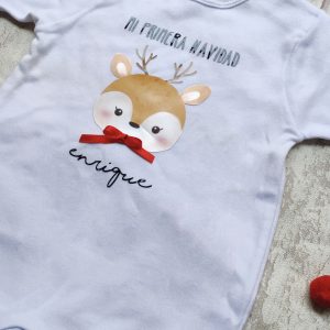 pijama bebé mi primera navidad