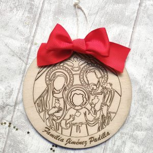 colgador puerta navidad nacimiento