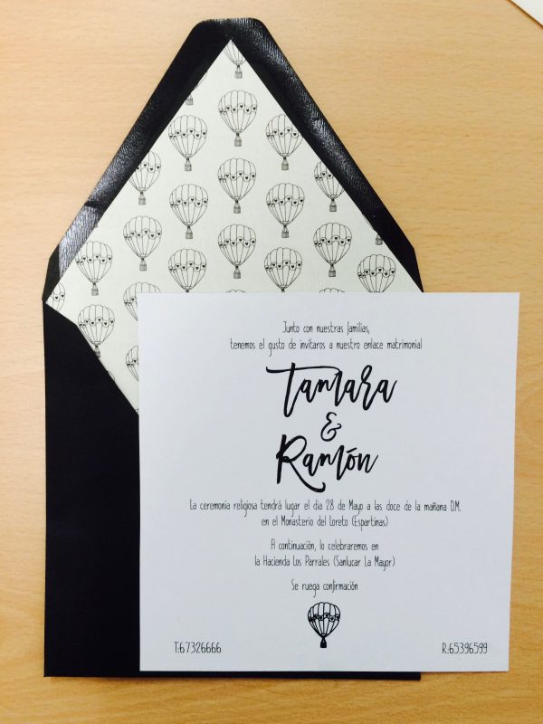 Invitación de Boda 