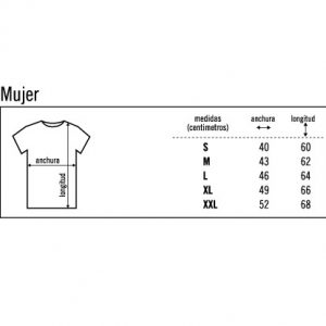 tallas camiseta despedida