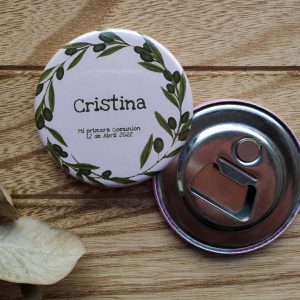 abridor personalizado comunion rustico