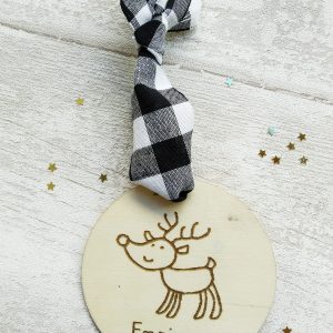 bola de navidad madera personalizada