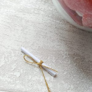 Bola dulce mensaje navidad