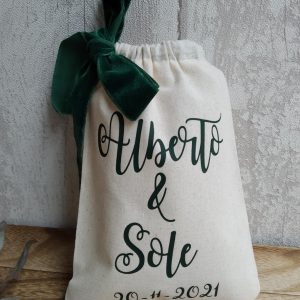 bolsa arras boda personalizada