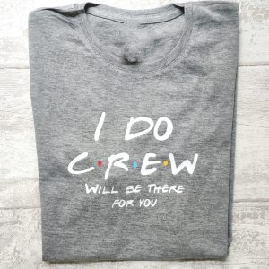 camiseta despedida friends gris