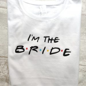 camiseta despedida friends I M THE BRIDE