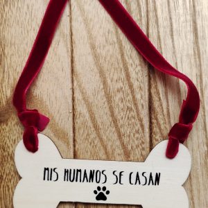 collar perro personalizado boda