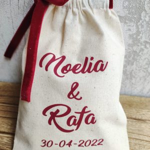 bolsa de arras personalizada ramita