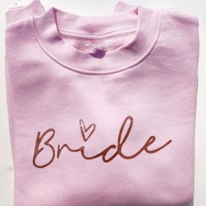 SUDADERA DESPEDIDA BRIDE ROSA