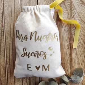 bolsa para sobres nuestros sueños