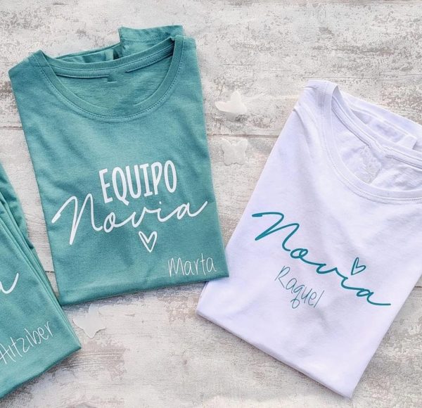 Camiseta Despedida de Soltera Personalizadas❤