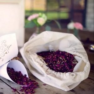 confeti petalos flores secas