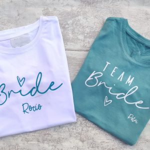 camiseta despedida soltera personalizada bride
