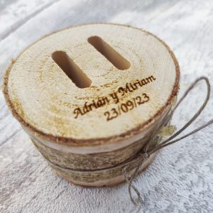 Porta Alianza Tronco de Madera eco