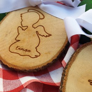 Rodaja Árbol de Navidad Belén