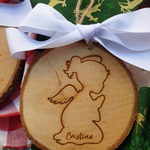 Rodaja Árbol de Navidad Belén