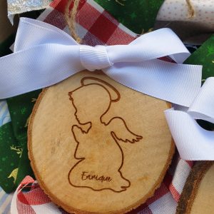 Rodaja Árbol de Navidad Belén