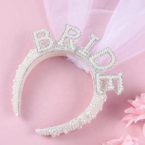 Diadema Bride Perlas