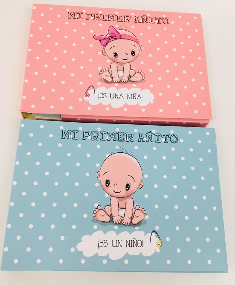 Libro de Recuerdos para bebé Mi Primer Añito - Álbum de fotos en español -  Libro de Recuerdos para bebé Mi Primer Añito - Libro de recuerdos del