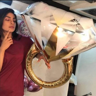 despedida soltera anillo globo