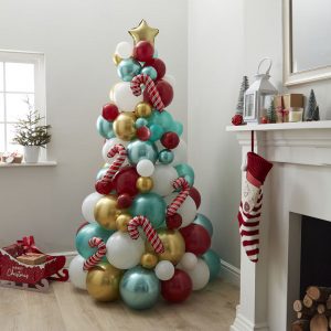 arbol navidad original globos