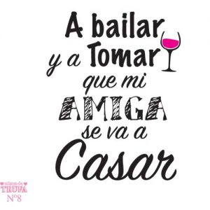 camisetas despedida soltera bailar