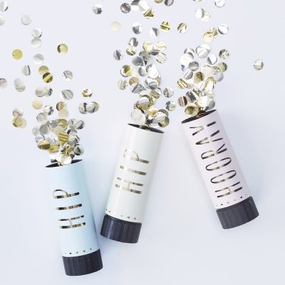 cañon confeti hip hip hurra