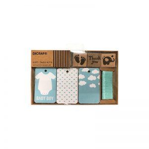 Kit Tarjetas y Sello Baby Boy