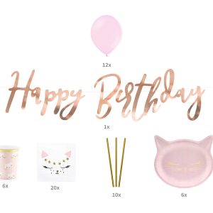 kitdecoracioncumpleañosgatita