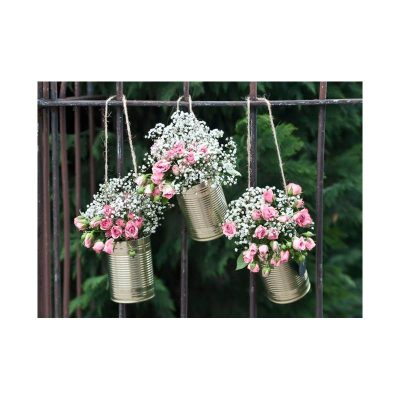 Latas decorativas Coche de bodas