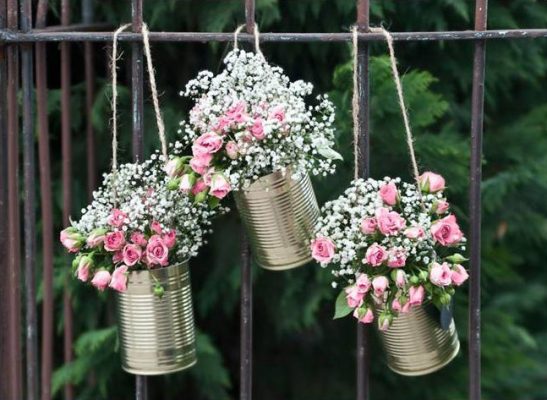 Latas Decorativas para Bodas