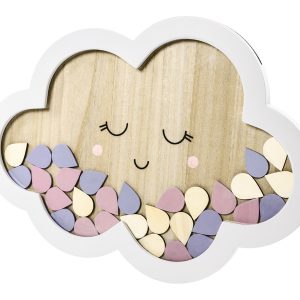 Libro de firmas infantil forma nube