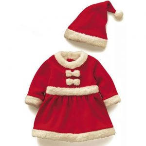 disfraz mama noel bebe