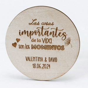 posavasos frase personalizado