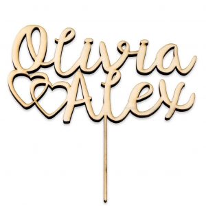 toppers personalizado boda